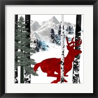 Winter Deer Fine Art Print