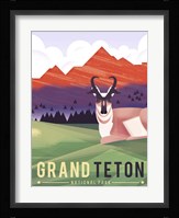 Grand Teton Framed Print