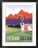 Grand Teton Framed Print