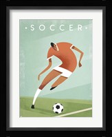 Vintage Soccer Fine Art Print