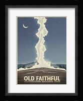 Old Faithful Framed Print