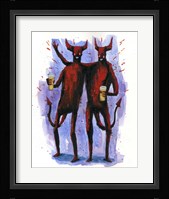 Helluva Good Time Framed Print