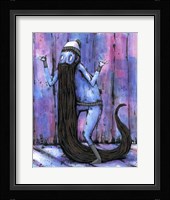 His Beard Became A Tail Fine Art Print