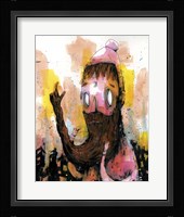 His Beard Had A Mind Fine Art Print