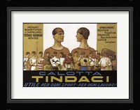 Calotta Tindaci Sports Cap Ad 1910 Fine Art Print