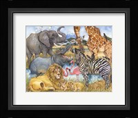 African Animals Fine Art Print