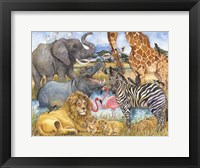African Animals Fine Art Print