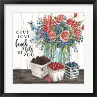 Give Love - Laugh Lots - Be You Fine Art Print