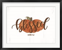 Blessed Pumpkin Fine Art Print