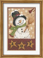 A Snowman's Joy Fine Art Print