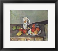 Still Life with Milk Jug and Fruit Fine Art Print