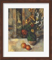 Vase and Apples Fine Art Print