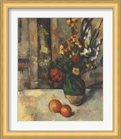 Vase and Apples Fine Art Print