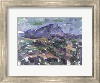 Montagne Sainte-Victoire, 1904-06 Fine Art Print