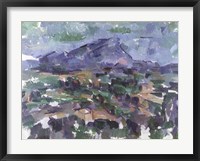 Montagne Sainte-Victoire, 1904-06 Fine Art Print