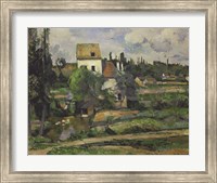 Landscape in Auvers Fine Art Print