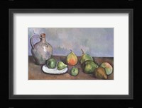 Still Life with Pitcher and Fruit Framed Print