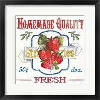 Fruit Stand V Framed Print