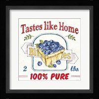 Fruit Stand IV Framed Print