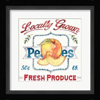 Fruit Stand III Framed Print