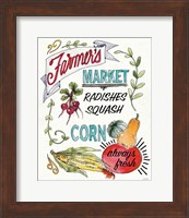 Veggie Market VII Fine Art Print