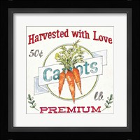 Veggie Market V Framed Print