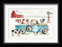Down on the Farm I No Words Framed Print
