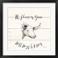 Life at Home VII Shiplap Framed Print