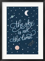 Sky is not the limit Fine Art Print