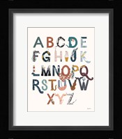 Alphabet A to Z Fine Art Print