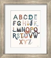 Alphabet A to Z Fine Art Print