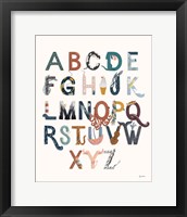Alphabet A to Z Fine Art Print