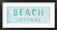 Beach Cottage Sign Fine Art Print
