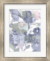Jewel Garden I Blue Fine Art Print