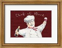 Chef at Work II Fine Art Print