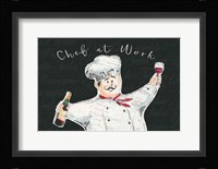 Chef at Work I Fine Art Print