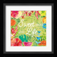 Tutti Frutti X Framed Print