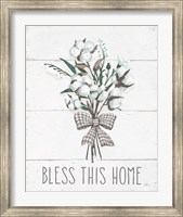 Blessed II Black Bow Fine Art Print