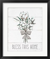 Blessed II Black Bow Fine Art Print