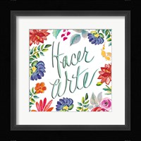 Fridas Flower Fancy III Framed Print