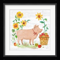 Farm Market IV Framed Print