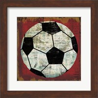 Ball IV on Red Fine Art Print