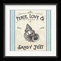 Coastal Farmhouse V Framed Print