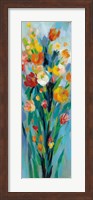 Tall Bright Flowers II Fine Art Print