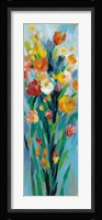 Tall Bright Flowers II Fine Art Print