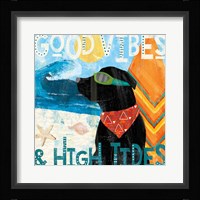 Good Vibes IV Framed Print
