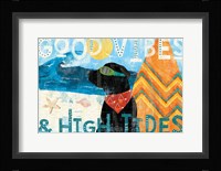 Good Vibes II Framed Print
