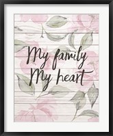 My Family - Floral 2 Fine Art Print