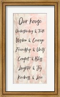 Our House - Pink Fine Art Print