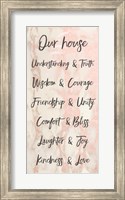 Our House - Pink Fine Art Print